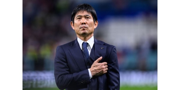 De charme van de Japanse bondscoach Hajime Moriyasu De charme van de Japanse bondscoach Hajime Moriyasu